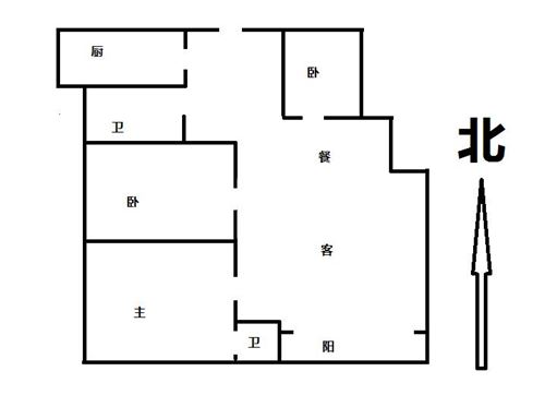 首付買12萬市中心全新精裝電梯三房二衛